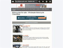 Tablet Screenshot of buy-motorcycle.com